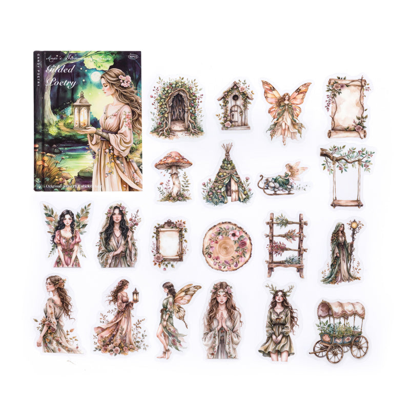 Fairy-Themed Sticker Pack