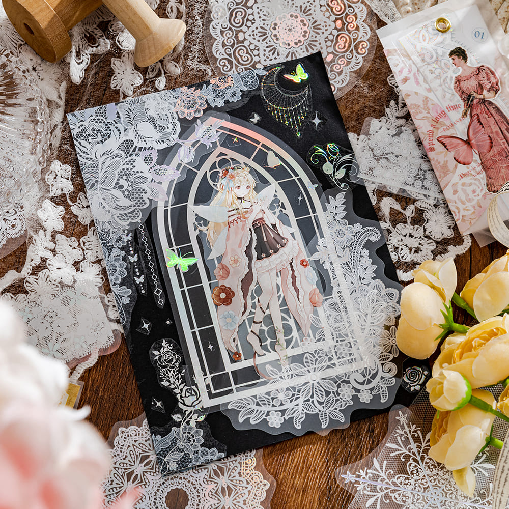 Lace Elegance Sticker Pack