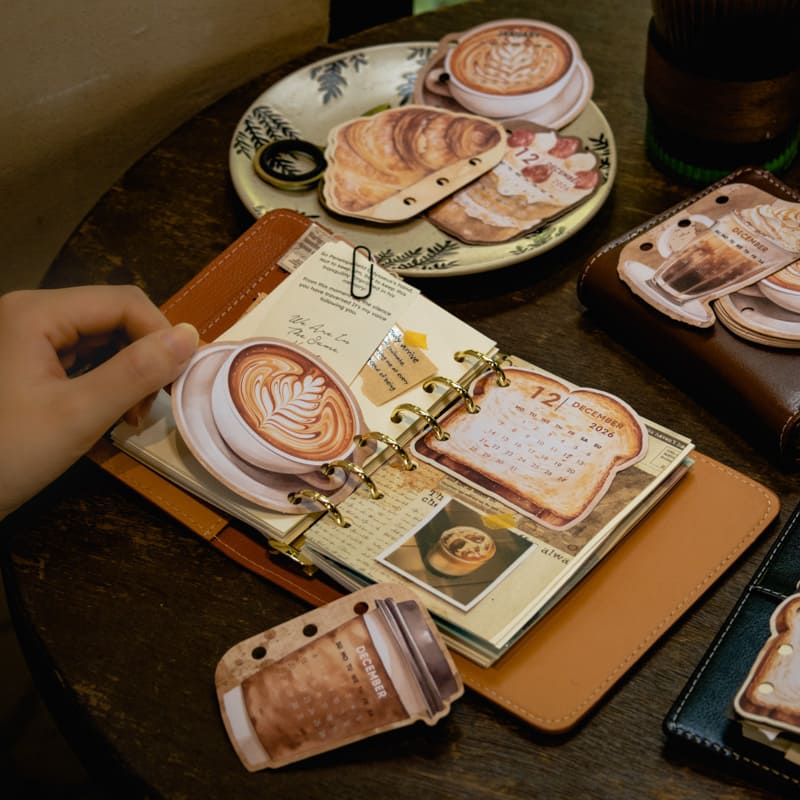 Coffee & Bakery Themed Memo Pad