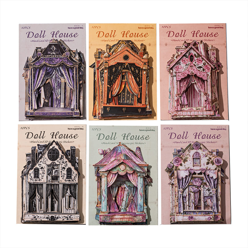 Dollhouse Series Die-Cut Stickers