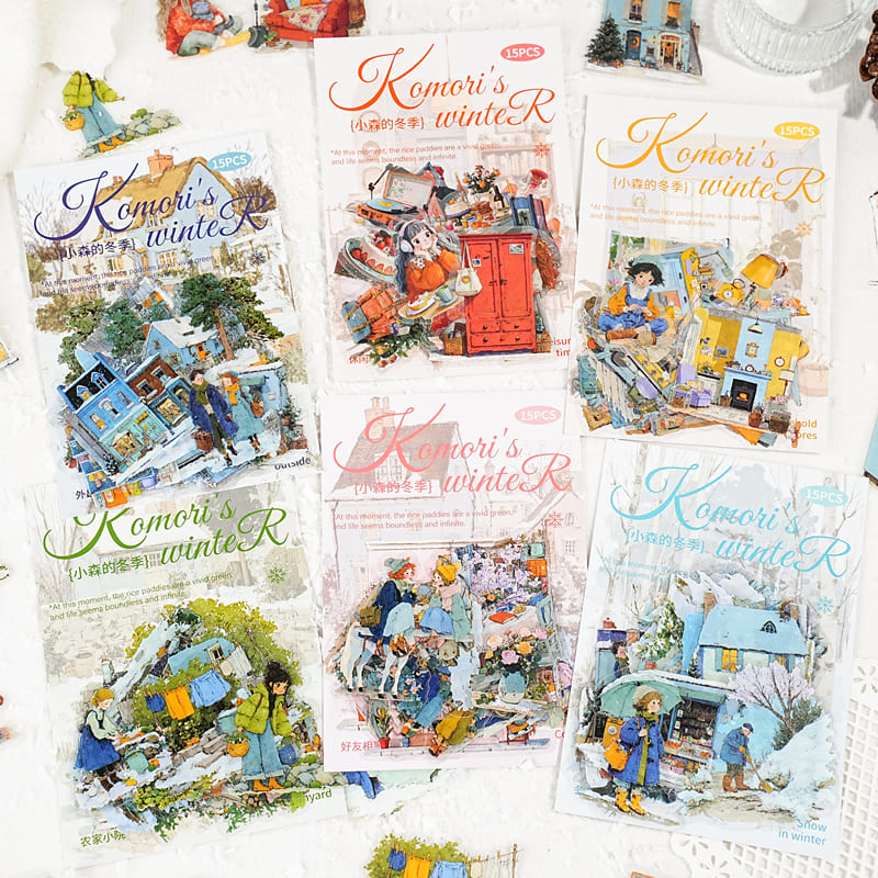 Winter Theme Stickers