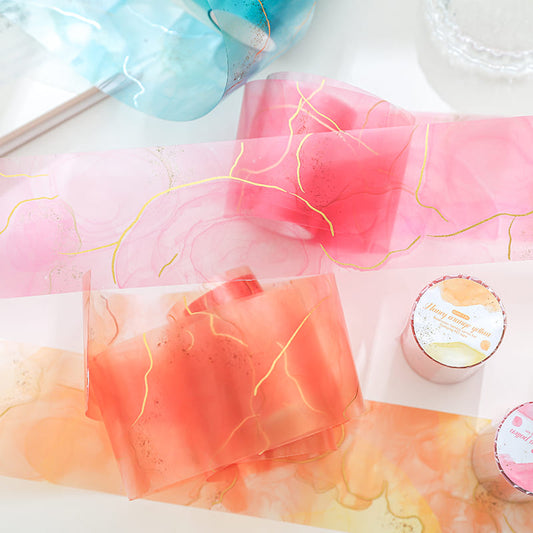Watercolor Wash PET Tape Collection