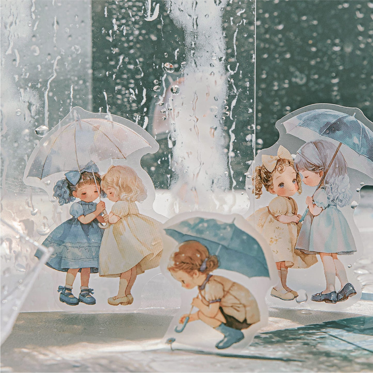 Rainy Season Kids Sticker