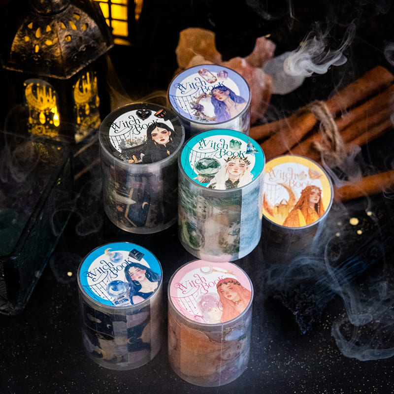 Witch Energy Illustrated Series PET Tape