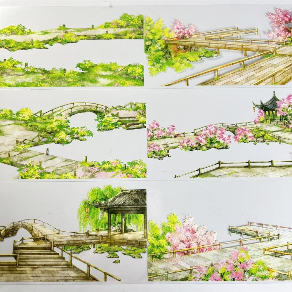 Pavilion & Bridge One Cycle PET Tape