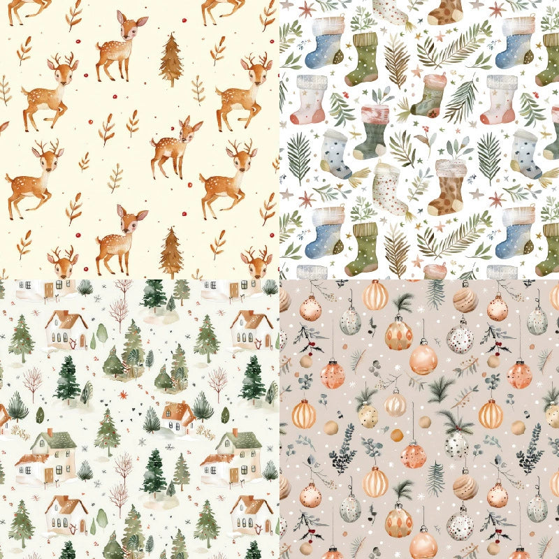 Christmas Scrapbook Paper - Collection 3