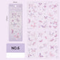 Foil Butterfly Stickers