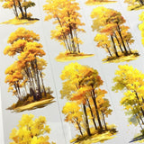Fall Foliage Tree Tape (One Cycle)