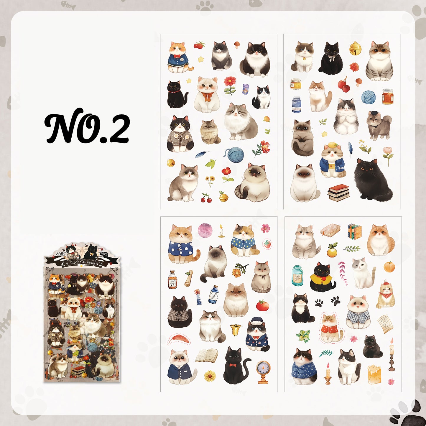 Woodland Friends PET Sticker Pack