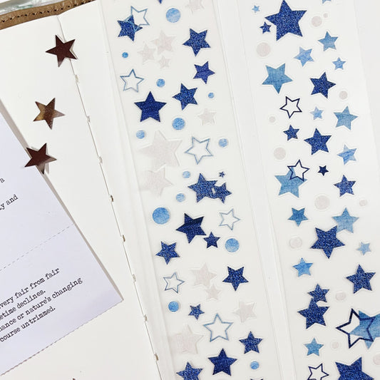 Star Parade Die-Cut PET Tape (One Cycle)