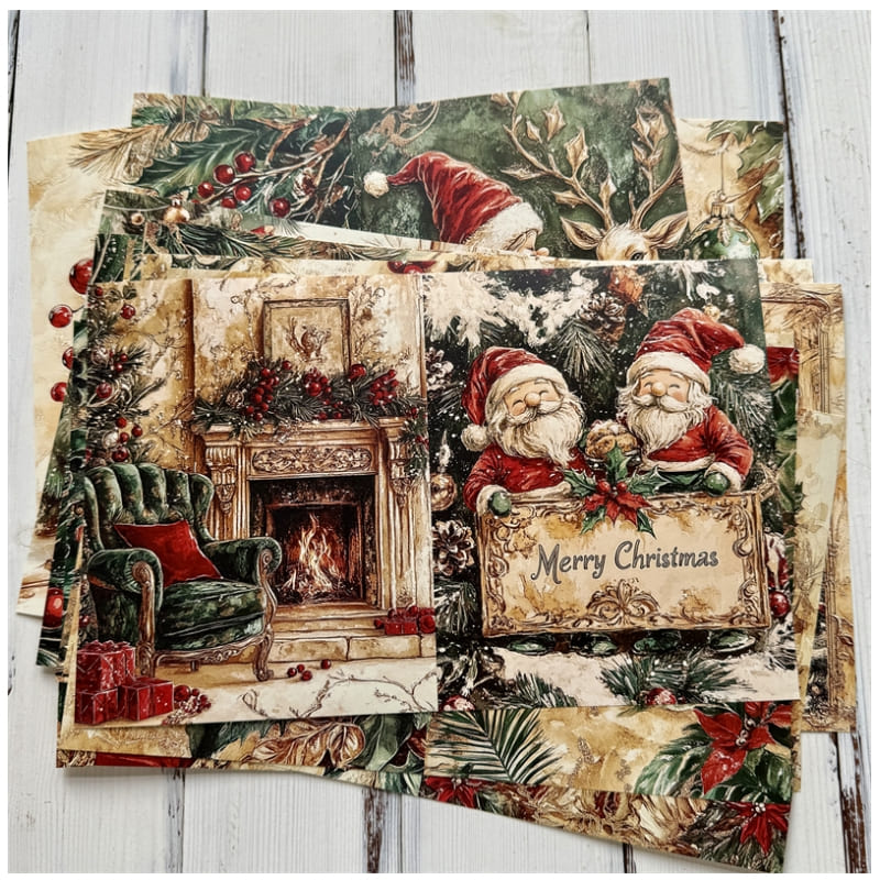 Christmas Series Scrapbook Paper