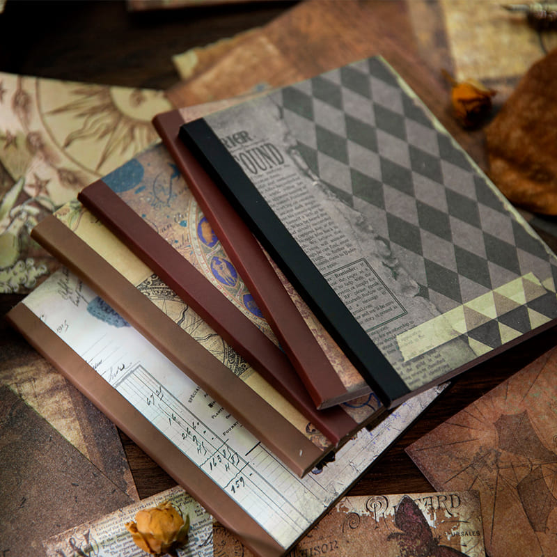 40PCS Magic Series Double-Sided Scrapbook Paper