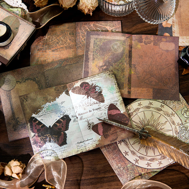 40PCS Magic Series Double-Sided Scrapbook Paper