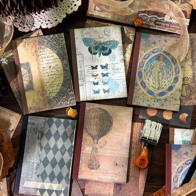 40PCS Magic Series Double-Sided Scrapbook Paper