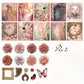 Vintage Floral Character Material Pack