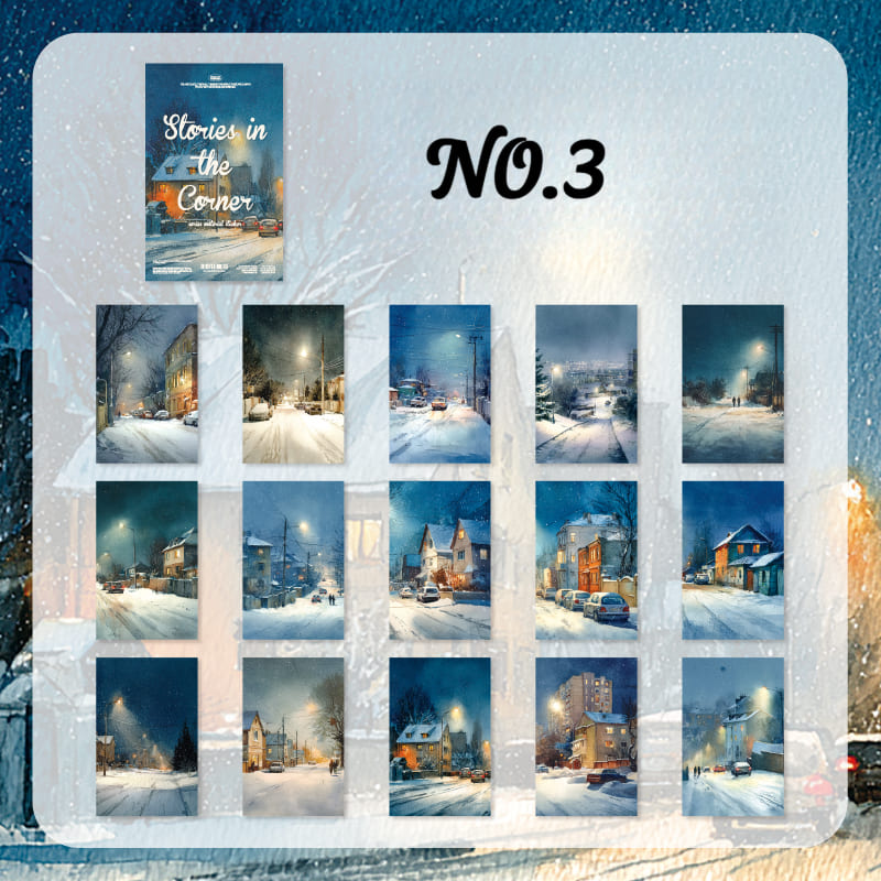 Urban Twilight Scenery Paper Pack