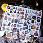 3PCS Halloween Transfer Stickers