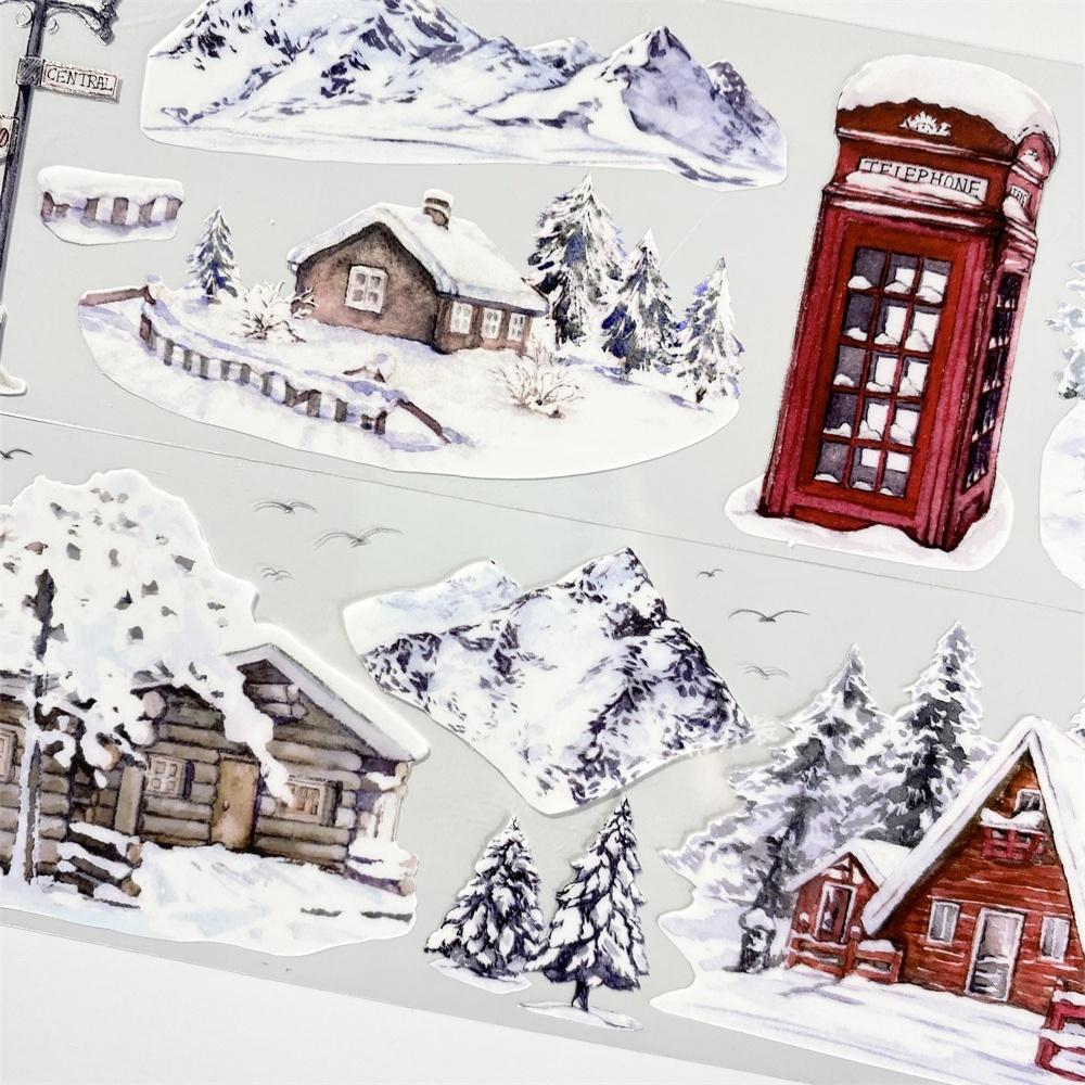 Snowy Landscape One Cycle PET Tape