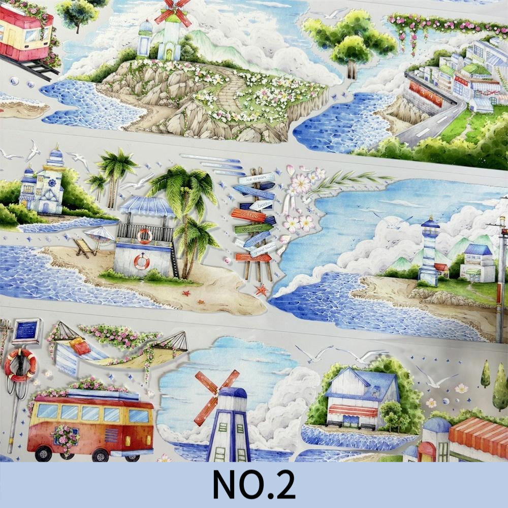 Seaside Collection PET Tape(One Cycle)