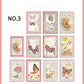 50PCS Lace Series Scrapbook Paper