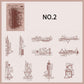 Basic Line Pattern PET Sticker Pack
