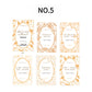Border Collage Sticky Note Cards