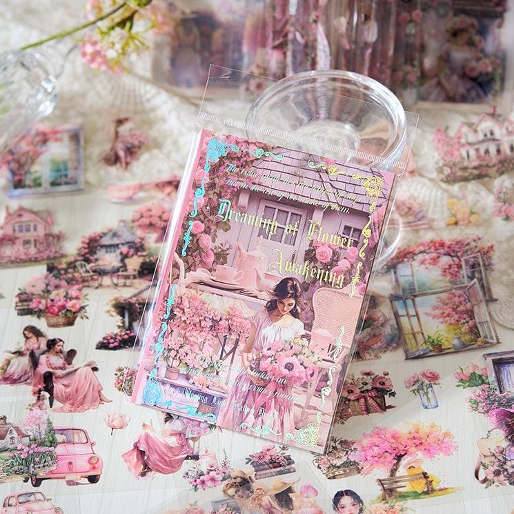 Vintage Girl Character Stickers