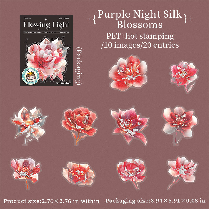 Flower Series Stickers