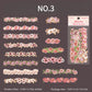 Pink floral long strip planner sticker NO.3 – decorative paper sticker for bullet journals, A6/B5 planners, scrapbooks, and mobile cards