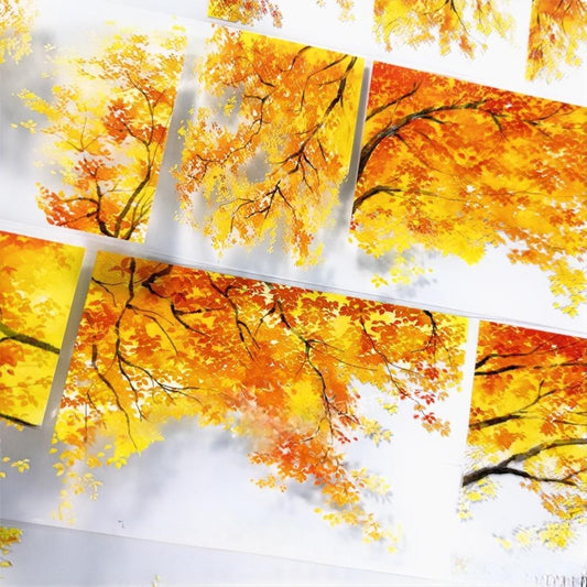 One Cycle Autumn Foliage PET Tape