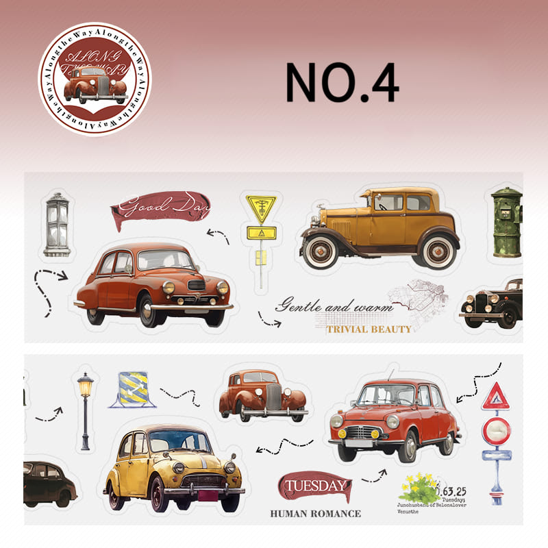 Vehicles Collection PET Tape