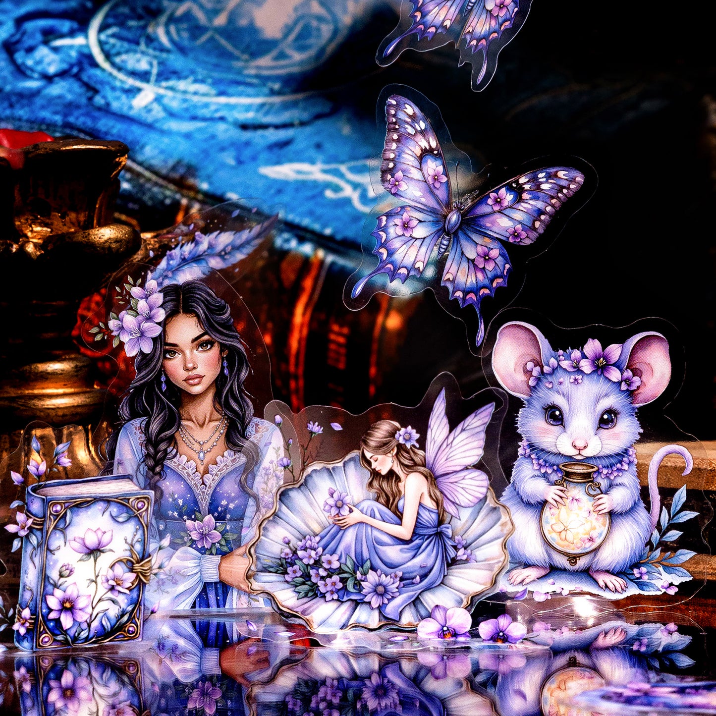 Fairy-Themed Sticker Pack