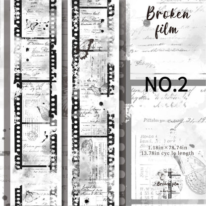 Ink Splatter Themed PET Tape