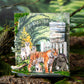 100PCS Jungle Adventure Scrapbook Sticker Set