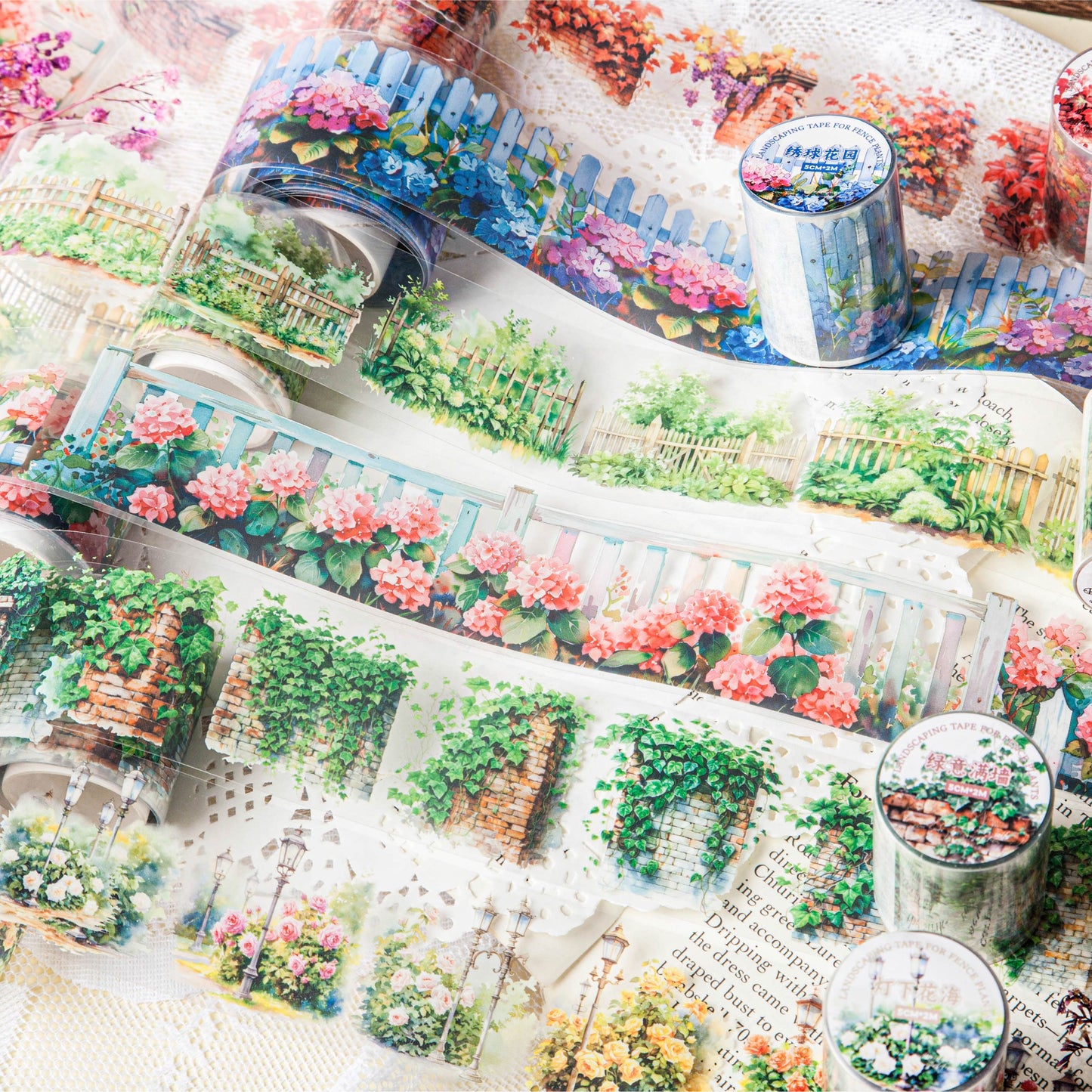 Fenced Plants Series  Tape
