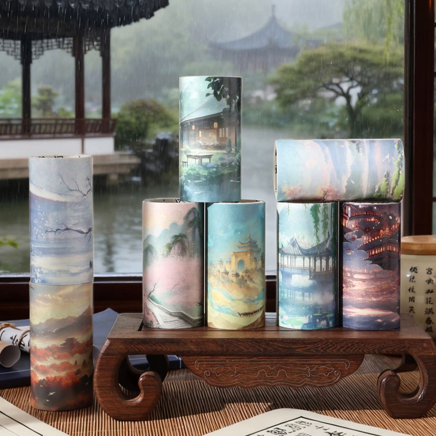 Scenic Landscape Washi Tape Set