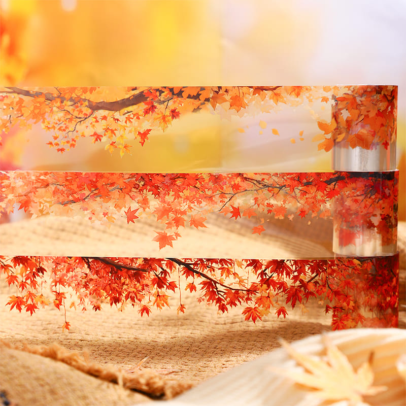 Maple Leaf Theme PET Tape