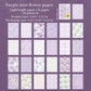 Floral  Series Scrapbook Paper
