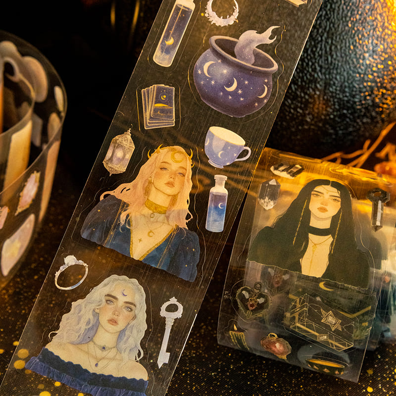Witch Energy Illustrated Series PET Tape
