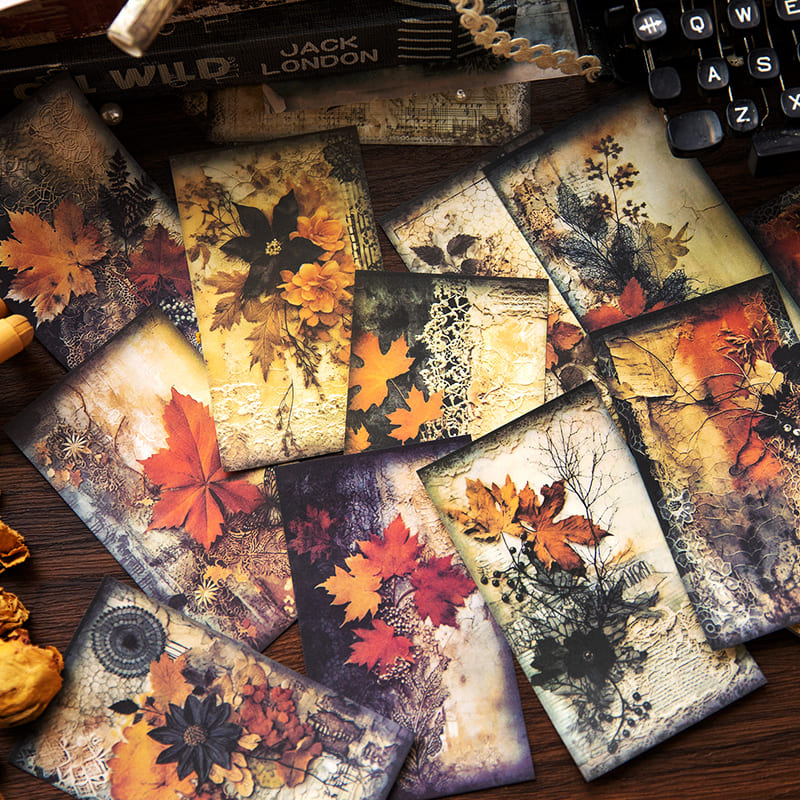 Flower Series Scrapbook Paper