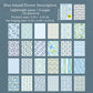Floral  Series Scrapbook Paper