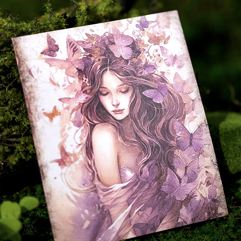 Vintage Floral Character Material Pack