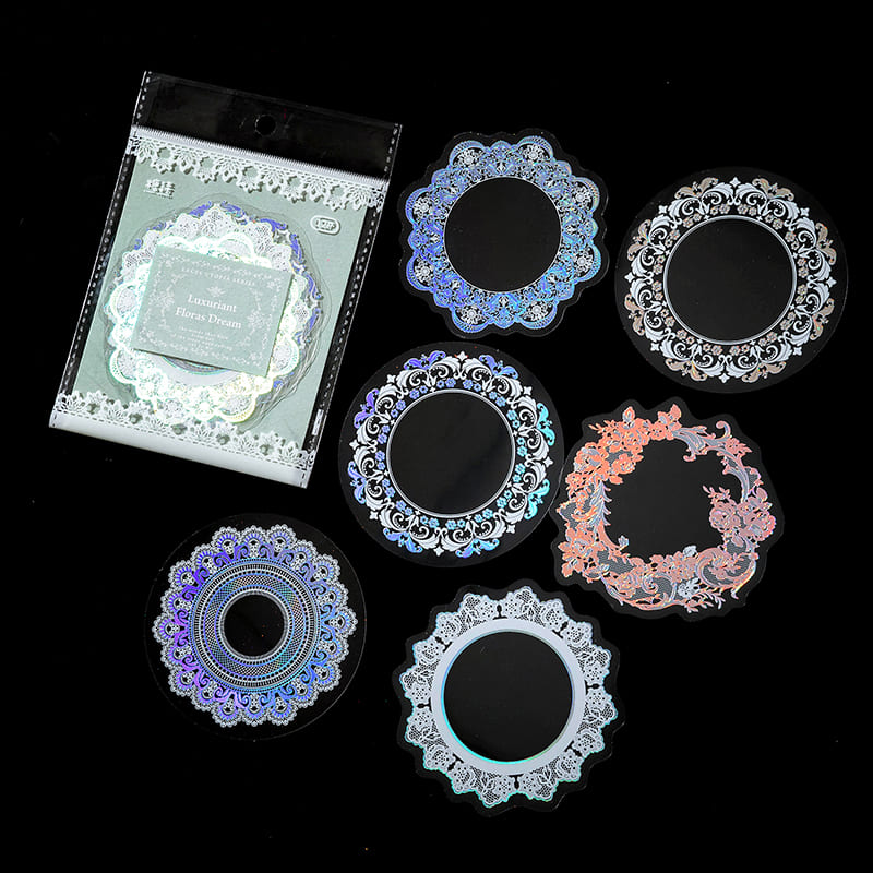Lace Elegance Sticker Pack