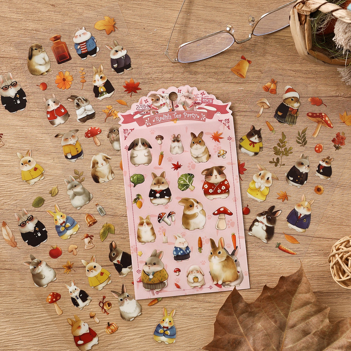 Woodland Friends PET Sticker Pack