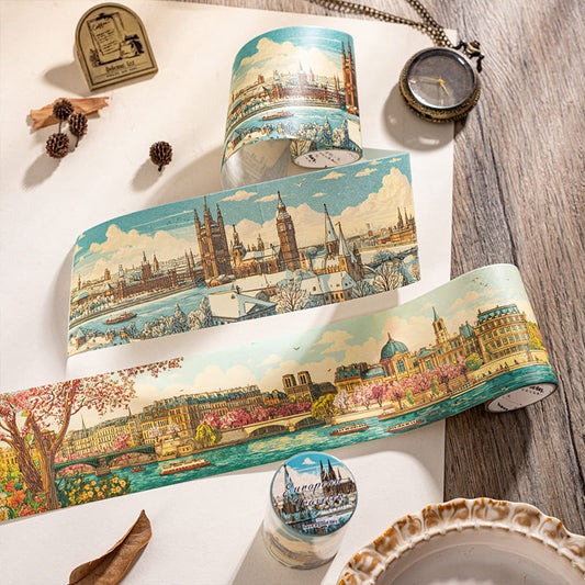 World Tour Landmarks Washi Tape