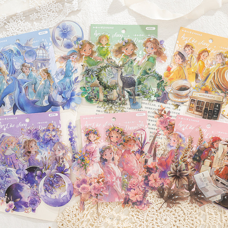 Character PET Sticker Pack