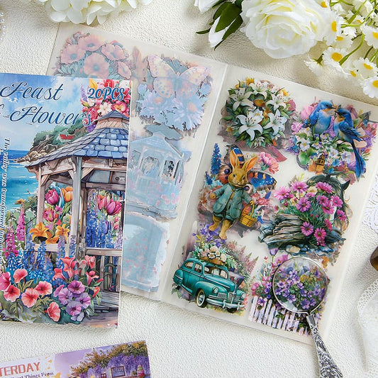 20PCS Sticker Book