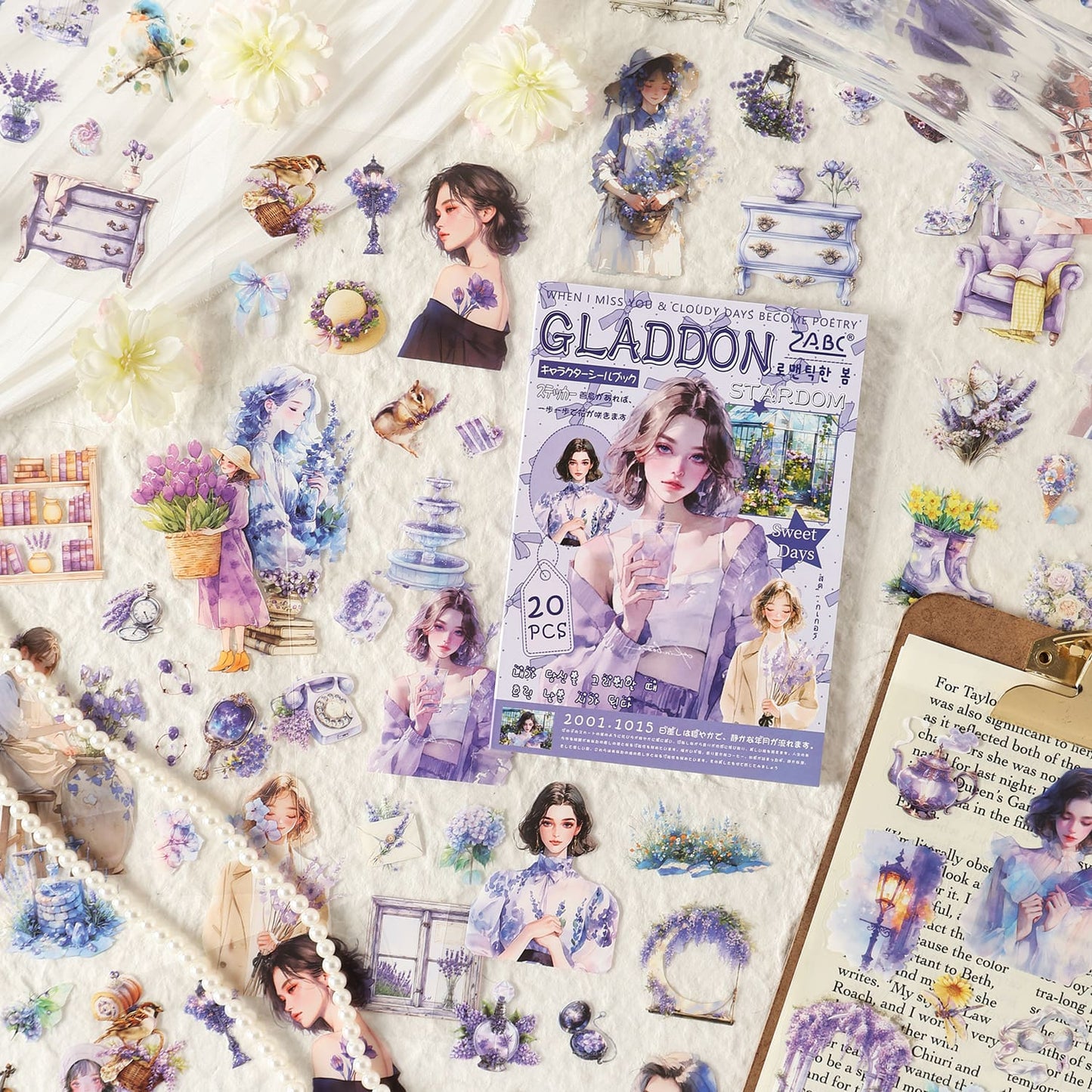 Character Series Die-Cut Sticker Book