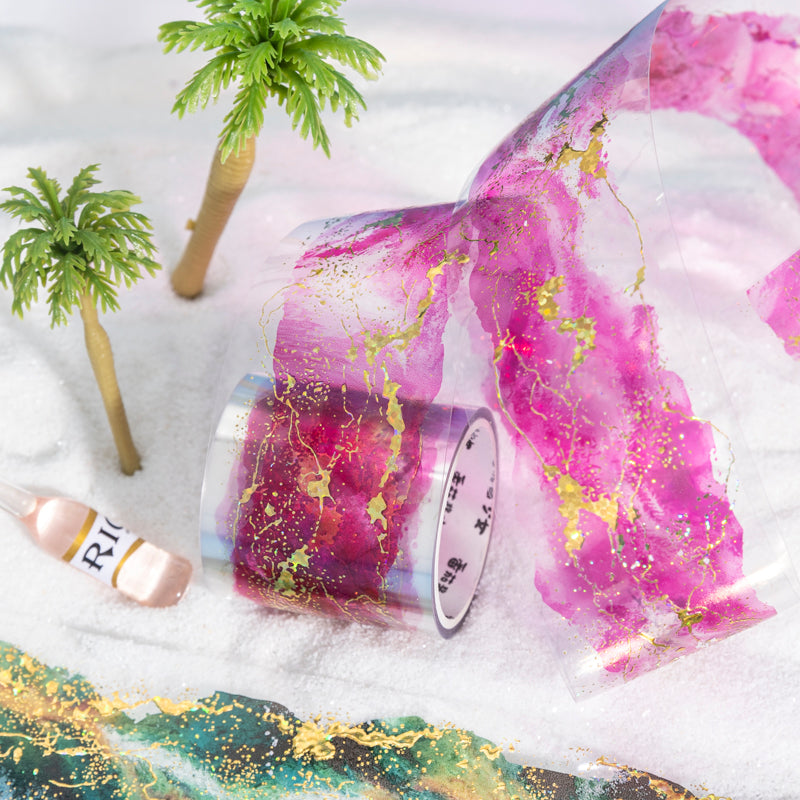 Ombre Color & Foil PET Tape