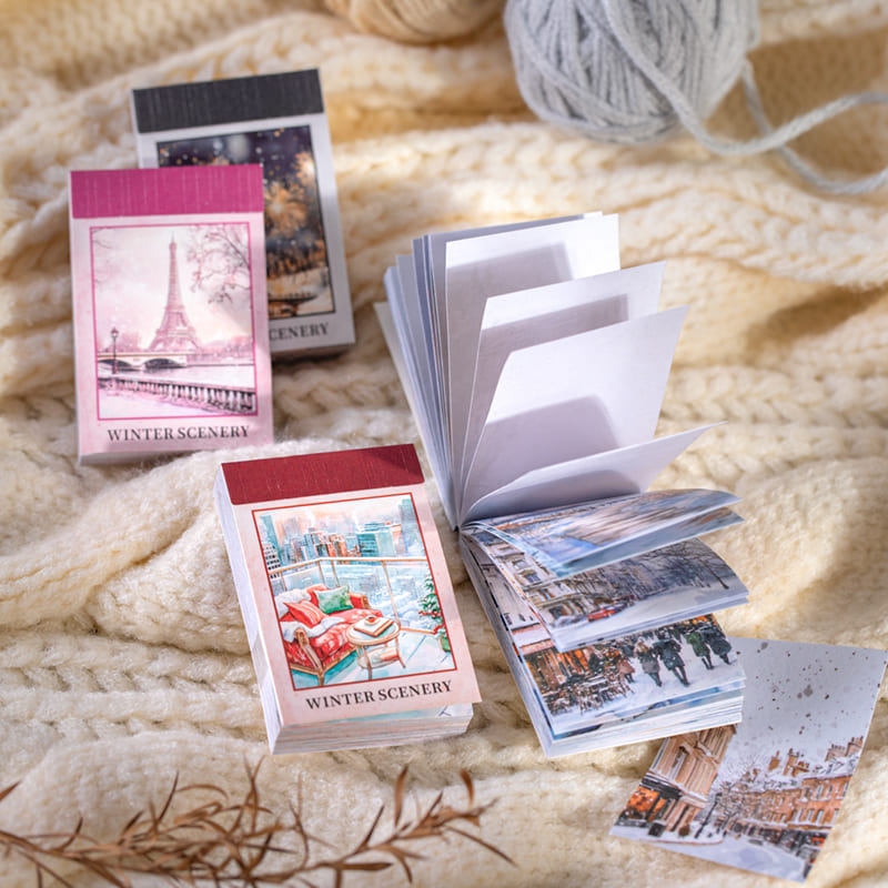 Winter Scenery Sticker